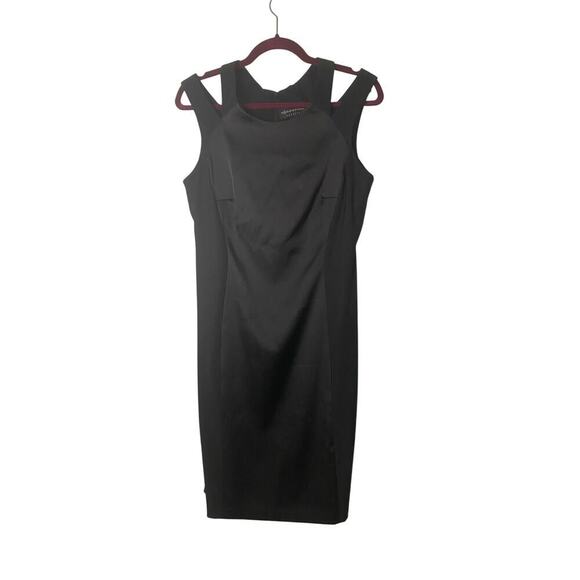 Connected Cutout Black Dress Size 12 - Picture 1 of 4